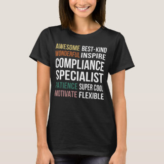 Camiseta Compliance Specialist  Appreciation