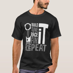 Camiseta Componente de Ajuste de Ajuste de Raça de Montagem