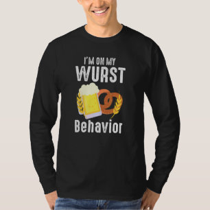 Camiseta Comportamento da Wurst Citação Festival Alemão