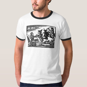 Camiseta Comportamento disparatado do Dia das Bruxas