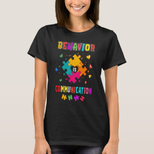 Camiseta Comportamento é Comunicação Autismo Combatente