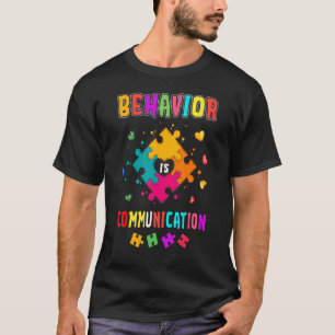 Camiseta Comportamento é Comunicação Autismo Combatente