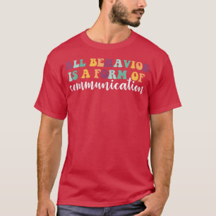 Camiseta Comportamento é uma forma de Comunicação do utilit