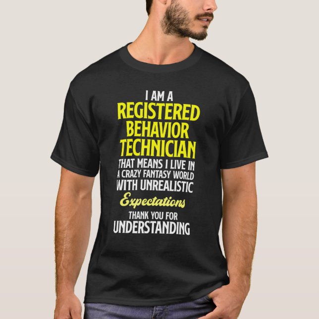 Camiseta Comportamento Técnico Comportamental RBT 11 (Frente)