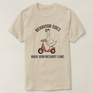 Camiseta Comportamento Vai Onde o Reforço Flui l Silly