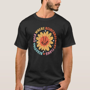 Camiseta Comportamento Vai Para Onde O Reforço Flutua Compo