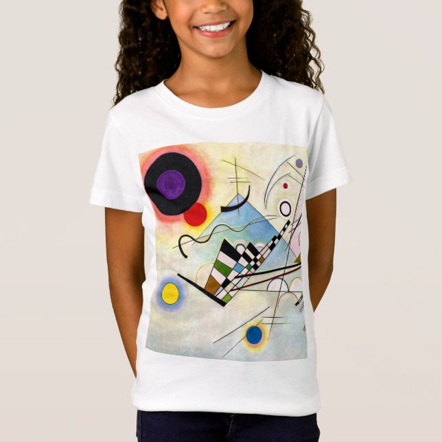 Camiseta Composição 8 de Kandinsky (Frente)