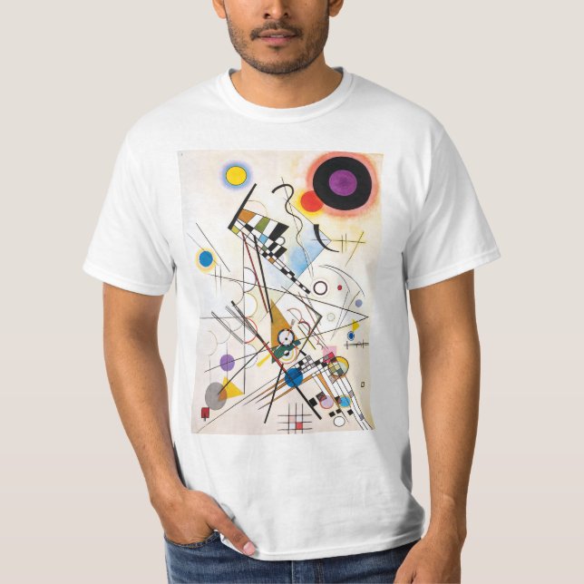 Camiseta Composição 8 | Kandinsky | (Frente)