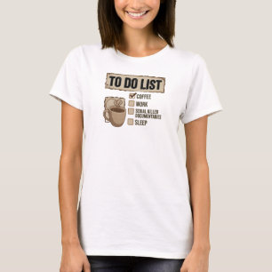 Camiseta Composição artística em rosa ousado CAFÉ TRABALHO 