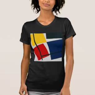 Camiseta Composição contrária simultânea Theo van Doesburg