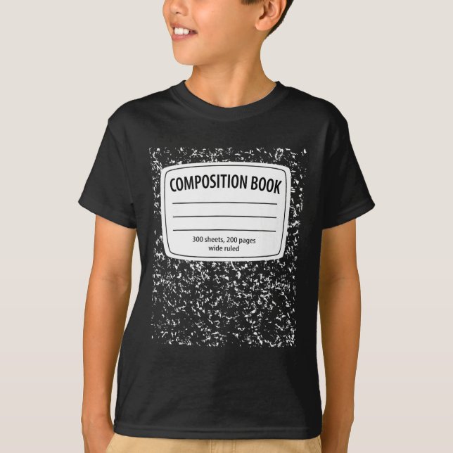 Camiseta Composição Figurino do Notebook - Correspondente H (Frente)