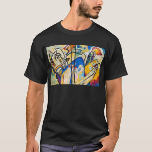 Camiseta Composição Quatro de Wassily Kandinsky - Arte Abst