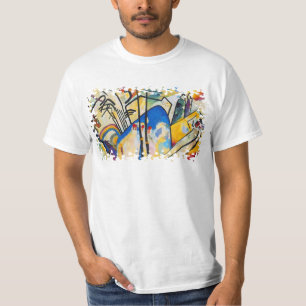 Camiseta Composição Quatro de Wassily Kandinsky - Arte Abst