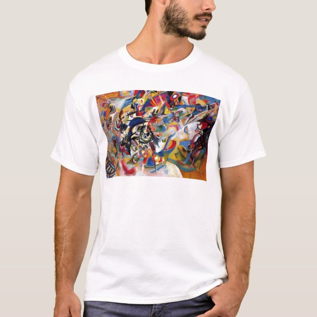 Camiseta Composição VII de Kandinsky (Frente)