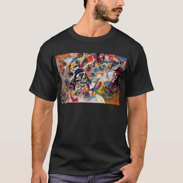 Camiseta Composição VII de Kandinsky (Frente)