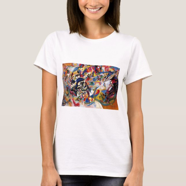 Camiseta Composição VII de Kandinsky (Frente)