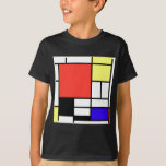 Camiseta Composition , Mondriaan<br><div class="desc">私はPiet Mondriaanが好きな人のためにこの製品を作りました。</div>