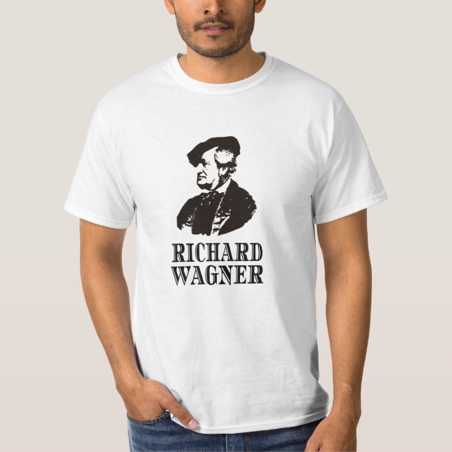 Camiseta Compositor de Música Clássica Richard Wagner Cláss (Frente)