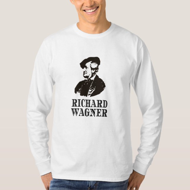 Camiseta Compositor de Música Clássica Richard Wagner Cláss (Frente)