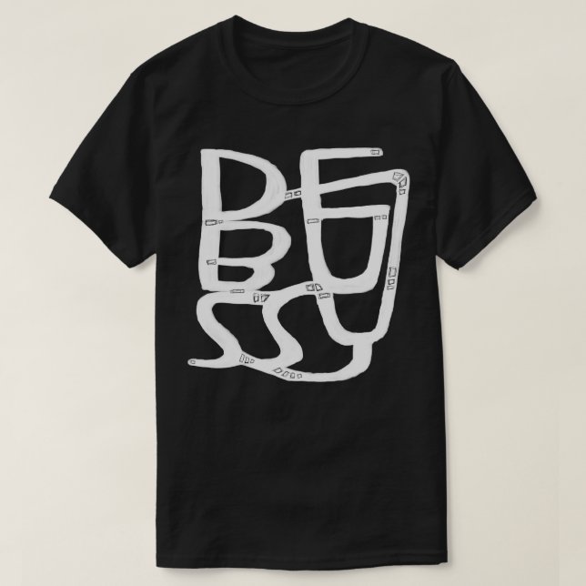 Camiseta Compositor francês Claude Debussy (Frente do Design)