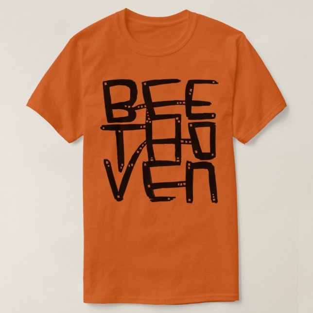 Camiseta Compositor Ludwig van Beethoven (Frente do Design)