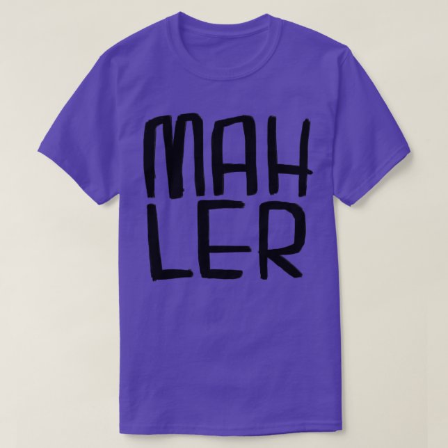 Camiseta Compositor Mahler (Frente do Design)
