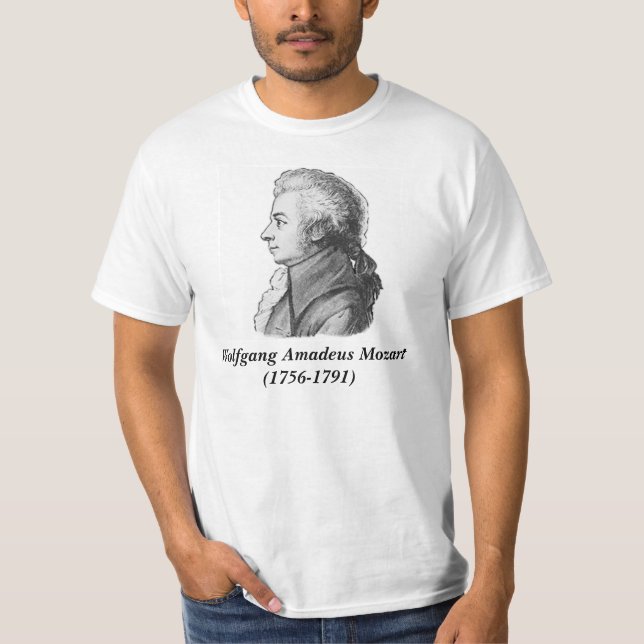 Camiseta Compositor - Mozart (Frente)