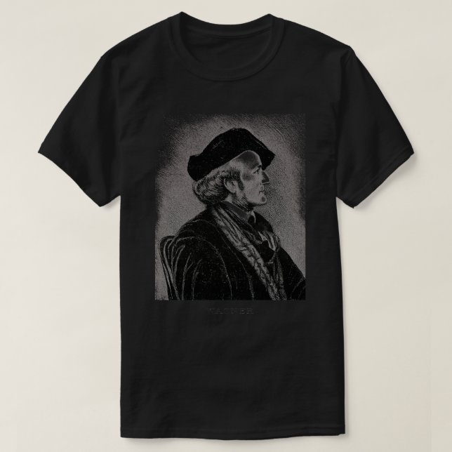 Camiseta Compositor Richard Wagner (Frente do Design)