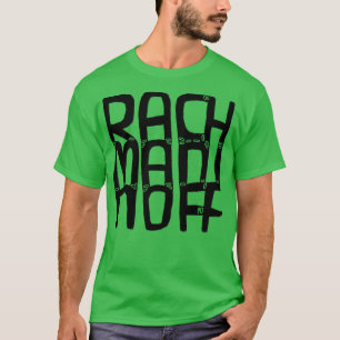 Camiseta Compositor russo Sergei Rachmaninoff