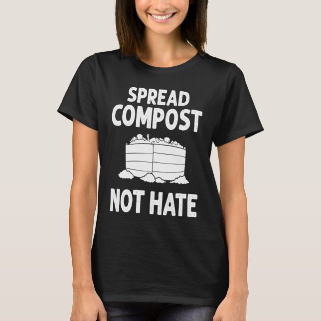 Camiseta Compost Bin Worm Composting Vermicomposting (Frente)