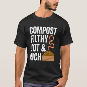 Camiseta Compostagem Para Composteira Jardineiro Fazendeiro