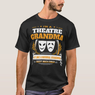 Camiseta Composto de Teatro Vovó Gift Idea