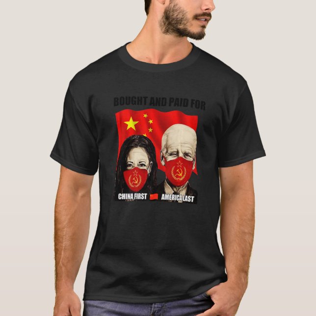 Camiseta Comprado E Pago Pela Primeira América Da China Na  (Frente)