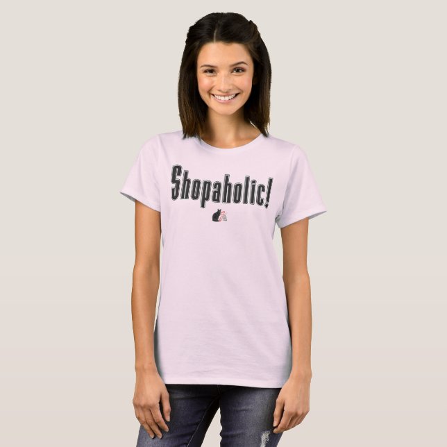 Camiseta Compradora compulsiva! (Frente Completa)