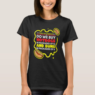 Camiseta Compramos cachorros-quentes