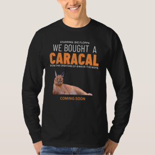 Camiseta Compramos Um Caracal Big Floppa Cat Meme