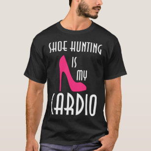 Camiseta Comprando Cardio de caça ao Calçado