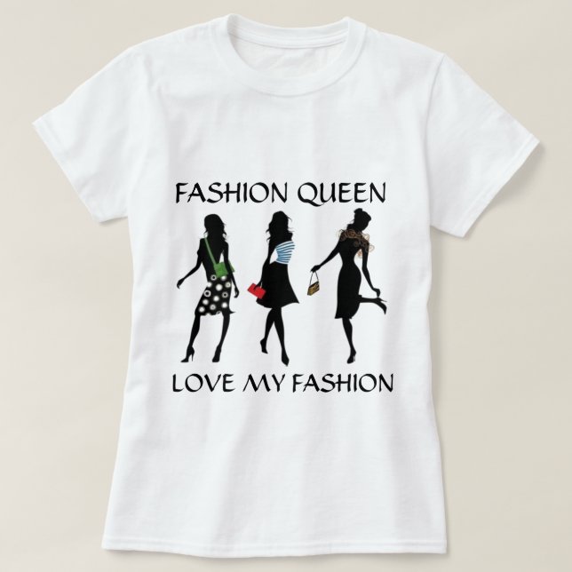 Camiseta COMPRANDO COLHEITA DE RAINHAS Senhoras (Frente do Design)