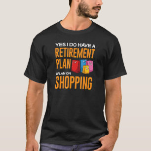 Camiseta Comprando Piadas de compras de cotações de carrinh
