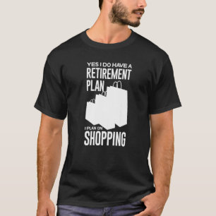 Camiseta Comprando Piadas de compras de cotações de carrinh