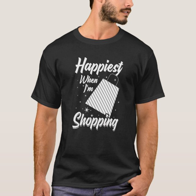 Camiseta Comprando Piadas do comprador de cotações de carri (Frente)