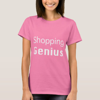Camiseta Comprando presentes gênios