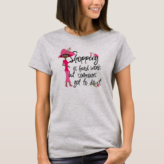 Camiseta Comprando Ringer Tee (Frente)
