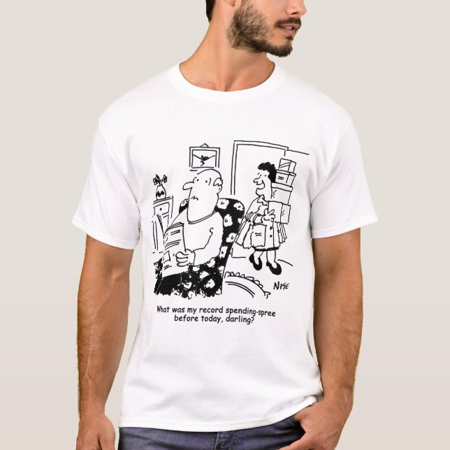 Camiseta Comprando Trip. Gasto de Registro. Oversação em Co (Frente)