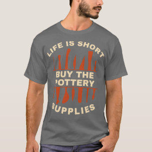 Camiseta Comprar A Bateria Fornece Engraçado De Clay De Pot