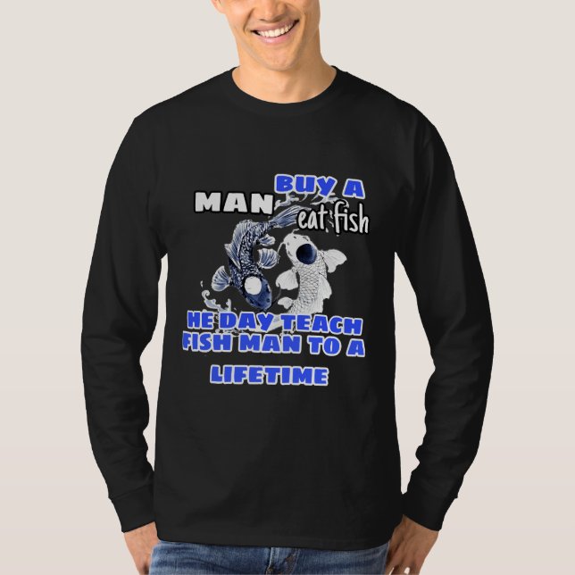 Camiseta Comprar A Man Come Fish 89 (Frente)