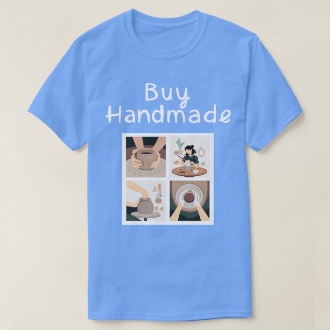 Camiseta Comprar artesanal 1 (Frente do Design)