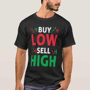 Camiseta Comprar Baixo Vender Alta Escala Ou Rua De Negocia