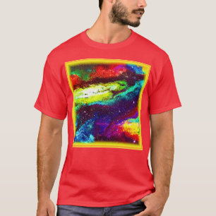 Camiseta Comprar Colorido de Arte Universo