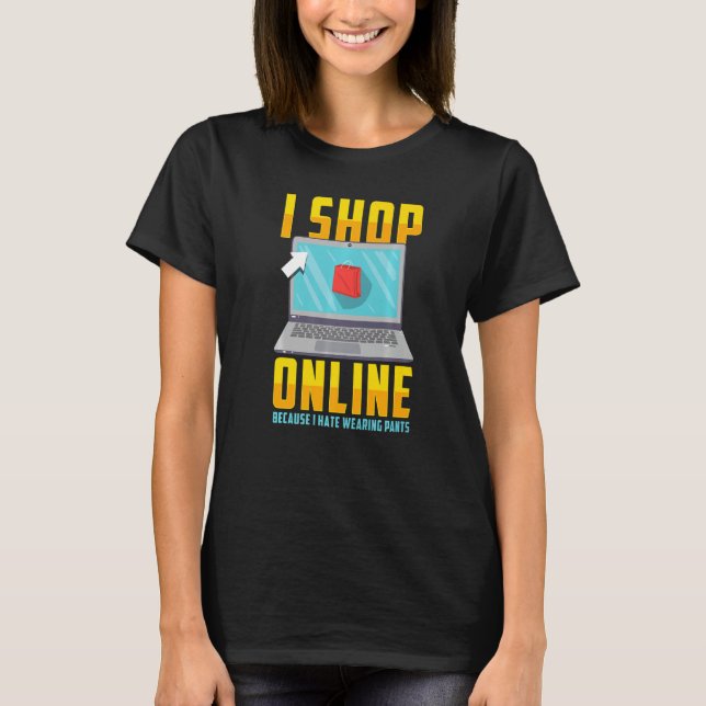 Camiseta Comprar Cota Online Que Compro Online Porque (Frente)